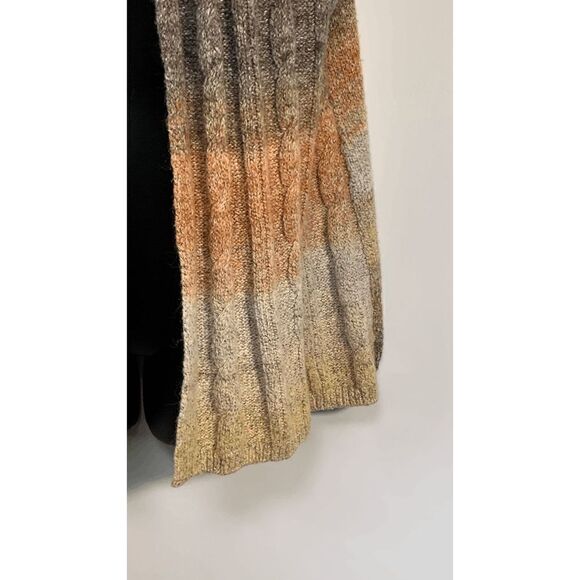 Westbound Women's Cable-Knit Single Button Ombre Cardigan Size XL - Picture 3 of 6